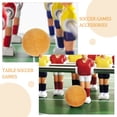 thumbnail image 3 of Miangastore 6 Pcs Mini Ballons de Baby-Foot de Table Ballons de Soccer de Remplacement, 3 of 9
