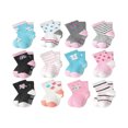 thumbnail image 3 of JUNWELL 12 Pairs New Arrival Cartoon Mid-Calf Socks For Girls  Breathable & Anti-Slip Children‘s Socks With Dots  Assorted Colors, 3 of 7