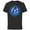 Black, variant on Avengers Assemble A-Logo Team Blue - Short Sleeve Cotton T-Shirt for Adults - Customized-White