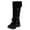 Black, variant on jsaierl Women's Cute Warm Faux Fur Lined Mid Calf Winter Snow Boots Cold Weather Winter Boots