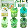 thumbnail image 1 of Slime Kit LAWOHO Gradient Green Cloud Butter Clear 360 ml x6, 1 of 8