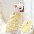 thumbnail image 3 of 2pcs Small Dog Sweaters with Leash D-Ring Fleece Warm Puppy Sweater Fall Winter Pet Coat Dog Clothes for Small Medium Dogs,Cats (Pink-Green, L(9-13lb)), 3 of 6