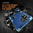 thumbnail image 2 of Dteck for Samsung Galaxy S25+ Plus Case with Screen Protector Tempered Glass, Military Grade Drop Protection Heavy Duty Shockproof Protection Non-Slip Phone Case for Samsung S25+,Blue+Green, 2 of 7