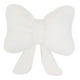 thumbnail image 2 of Cojín decorativo de peluche con lazo, moderno cojín para sofá, asiento suave, decoración del hogar, 41 cm Blanco, 2 of 6