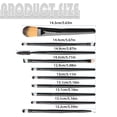 thumbnail image 3 of Cheap Makeup Brushes - Eyeshadow Brush Set, 20pcs Professional Cosmetic Brush Set, Soft Synthetic Fiber, Face Eyeshadow Eyebrow Lip, Chic Stylish Design, Ideal Gift, Beauty Tools, Full Face Makeup, 3 of 9