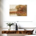 thumbnail image 3 of Elephant Stock Autumn Midst Wall Art - Horizontal Canvas Wall Art - Living Room Wall Decor - Abstract Canvas - Brown And Beige Decor By Julia Purinton - 30" x 20", 3 of 8