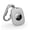 Grey, 1 Pack, variant on SURITCH for AirTag Holder 1 Pack, Keychain with Anti-Lost Carabiner, Shockproof TPU Protective Case for AirTag for Kids, Keys, Pets, Luggage, Bags, 1 Pack, Dark Purple