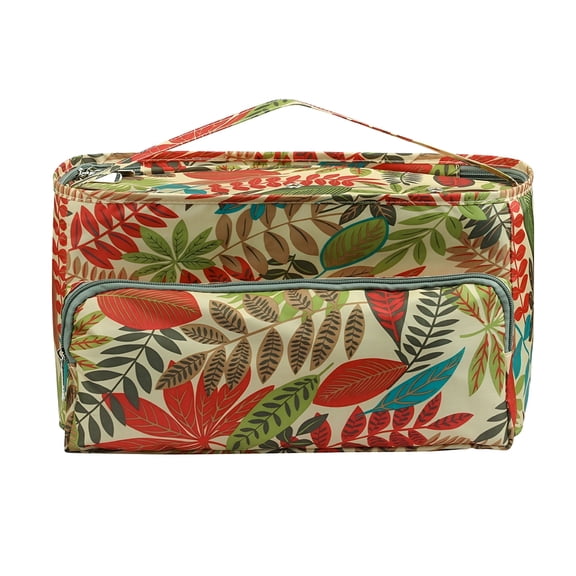 GASTROPOD Empty Knitting Tote Yarn Storage Case Carrying Knitting Needles Crochet Hooks Sewing Accessories Organizer Bag Khaki