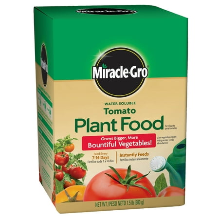 Miracle-Gro Water Soluble Tomato Plant Food, 1.5