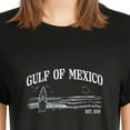 thumbnail image 4 of Gulf of Mexico Democrat Patriotic Graphic Tee for Woman With Short Sleeves, 4 of 6