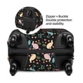 thumbnail image 2 of Yiaed Cute Rabbit And Flower Print Travel Luggage Cover Suitcase Protector Fits 18-32 Inch Luggage Wheel Covers Patterned Elastic Luggage Anti-scratch（No luggage）（No luggage）-, 2 of 5