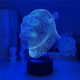 thumbnail image 3 of Luz nocturna LED 3D que cambia de color para niños con base, 3 of 5