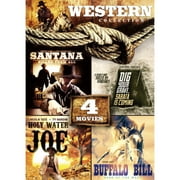4-Movie Western Collection: Santana Killed Them All Dig Your Grave, Sabata Is Coming Holy Water Joe Buffalo Bill,... by