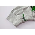 thumbnail image 2 of WIBACKER 3-8T Boys 100% Cotton Long Sleeve Pajamas Kids Cartoon Dinosaur Tops and Pants Sleepwear Set, 2 of 9