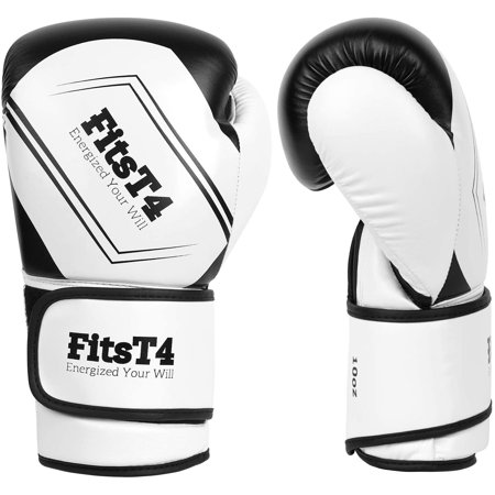 Muay Thai Boxing Gloves – 6oz & 8oz PU Leather, For Training, Bag Work, MMA & Kids