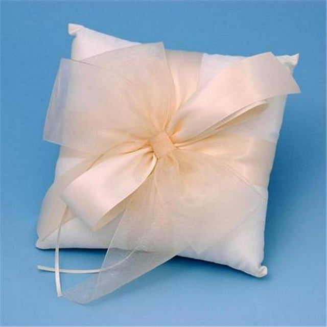 Coussin Porte-Alliances Tres Beau en Ivoire