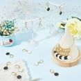 thumbnail image 4 of 1 Box 20Pcs Number 1~9 Stitch Markers Charms Crochet Enamel Cute Removable Clip on Leverback Clasp Charm Locking Metal Knitting Markers for Weaving Sewing Knit Quilting DIY Zipper Pull for DIY, 4 of 9