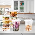 thumbnail image 2 of BagDream Plastic Deli Containers with Lids 60 Pack, 8oz 16oz 32oz Variety Pack Airtight Food Storage & Soup Containers Leakproof, BPA Free, Microwave Freezer Safe, 2 of 9