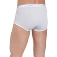 thumbnail image 2 of Fruit Of The Loom Big Men's 100% Cotton Classic White Briefs, Value Pack, 2 of 2