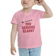 thumbnail image 3 of You Serious Clark? Santa And His Reindeers Cute Toddler T-Shirts for Boys Girls (Pink, Youth XL), 3 of 5