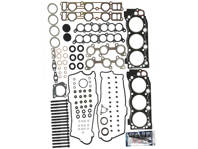 Head Gasket Set with Head Bolts Compatible with 1995 1998 Toyota T100  1996 1997