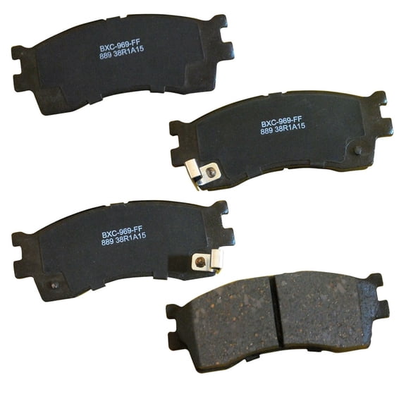 Bendix Brakes Disc Brake Pad Set Fits select: 2001-2004 KIA SPECTRA, 2003-2005 KIA RIO