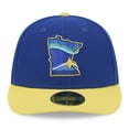 thumbnail image 2 of Men's New Era Royal Minnesota Twins 2024 City Connect 59FIFTY Low Profile Fitted Hat, 2 of 6