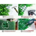 thumbnail image 4 of QualitChoice Plant Image Metal Garden Fence Decorations For Home Plant Wall Artificial Hedge Hanging Plants D, 4 of 6