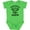 Apple Green, variant on Inktastic Handpicked for Earth by My Sister in Heaven with Angel Wings Boys or Girls Baby Bodysuit