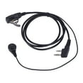 thumbnail image 4 of 2X 2 Pin Covert Acoustic Air Tube Mic Microphone Earphone Earbud Headset Earpiece Headphone For, 4 of 8