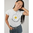 thumbnail image 2 of Worry Less Smile More T-Shirt Women -Image by Shutterstock, Female x-Large, 2 of 4
