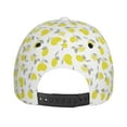 thumbnail image 3 of Lsque Yellow Lemon Leaves Baseball Cap Trucker Low Profile Hat Golf Dad Hat Adjustable Original Classic Unconstructed Plain Cap Men Women, 3 of 9