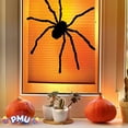 thumbnail image 4 of PMU Halloween Spider Window Poster - Painting Posters for Wall Art, Room, Home & Window Decor - Perfect Party Supplies - Backlit Poster, 34.5in x 60in Black Widow Spider (1/pkg) Pkg/1, 4 of 7