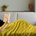 thumbnail image 3 of Tribal Soft Flannel Fleece Throw Blanket, Retro Flat Design Mountains and Arrows Geometric Mayan Art Inspired Illustration, Cozy Plush for Indoor and Outdoor Use, 60" x 80", Multicolor, by Ambesonne, 3 of 5