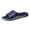 Dark Blue, variant on Qicasul Men's slipper Men's Slippers Comfortable Summer Outdoor Indoor Bathroom Beach Couple Unisex Slides Sandals Casual Footwear Green US Size:10