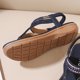 thumbnail image 5 of Sandalias de playa de verano con banda elástica sandalias informales con punta de clip transpirables para la playa, 5 of 9