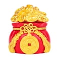 thumbnail image 1 of DOLITY Bag Figurine Collectible Decorative Treasure Basin Statue Desktop Ornament, 1 of 9