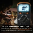 thumbnail image 2 of Capacitance Meter,Display 600pf To 600pf To 100mf With Lcd Display Clips And 0.2a To 100mf 6000 With Clips And 6000 Tester Kit 100mf 6000 Tester And 0.2a Fuses Lcd Display 600pf Tester Kit With, 2 of 7