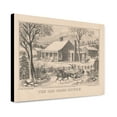 thumbnail image 1 of Canvas Print: The Old Farm House, 1874, 1 of 3