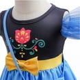 thumbnail image 4 of Rongking Princess Elsa/Cowgirl/Anna Dress for Toddler Girls, Birthday Fancy-Dress w/Bag for 12M-6T, 4 of 6