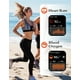 thumbnail image 4 of Reloj inteligente RUIMEN H1 de 1,8 pulgadas para mujer/hombre con 2 correas, blanco, 4 of 8