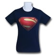 thumbnail image 1 of Superman Henry Cavill Symbole T-Shirt Marine-4xlarge, 1 of 2