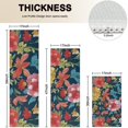 thumbnail image 4 of Pioneer Flower Floral Print Pattern Kitchen Rugs Sets Of 3,Kitchen Runner Rugs Non Skid Washable,Decorative Kitchen Floor Mats for Kitchen,Sink,Laundry,17"x30"+ 17"x47" + 17"x59", 4 of 6