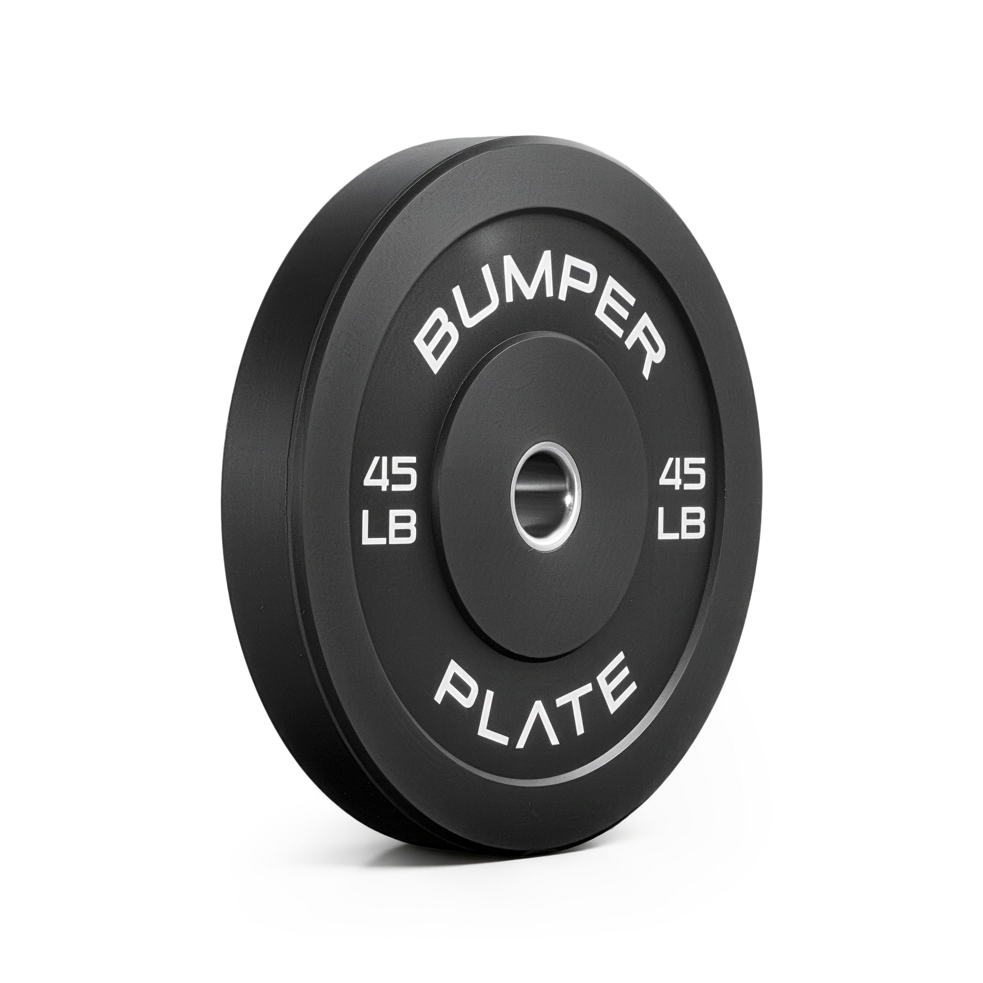 CAP Barbell Olympic Rubber Bumper Plate, SINGLE 45lb