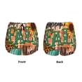thumbnail image 3 of Gaeub Happy Fall Y'All Print Women's Athletic Shorts,High Waisted Running Shorts,Pocket Sporty Short,Gym Elastic Workout Shorts-Large, 3 of 7
