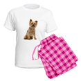 thumbnail image 6 of CafePress - Yorkshire Terrier Women's Light Pajamas - Women's Short Sleeve Print T-Shirt and Pants Light Cotton Pajama Set, 6 of 8