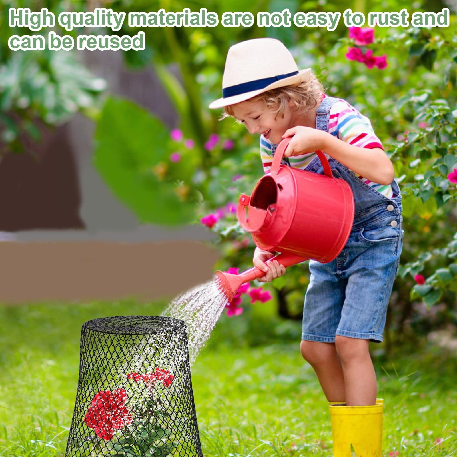 Self Watering Hanging Planter Pot Round Flower Pot with Water Level Indicator for Indoor and Outdoor Plants Modern Plastic Hanging Basket for Home Patio Decor
