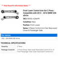 thumbnail image 2 of Front Lower Control Arm Set 2 Piece - Compatible with 2012 - 2016 BMW 528i xDrive 2013 2014 2015, 2 of 2