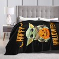 thumbnail image 3 of Manta de microfibra ultra suave YodA con estampado 3D de moda para todas las estaciones, para sofá, cama, manta cálida, perfecta para niños, adultos, regalo de cumpleaños familiar, 40 x 30 pulgadas, 3 of 5