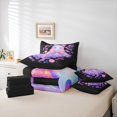 thumbnail image 5 of Manfei 3D Dreamy Ghost Twin Bedding Sets 7-Piece for Kid, Sugar Halloween Style Bedding Comforter Set, Kawaii Pumpkin Bat Reversible Sheet Sets, Luxury Bedroom Decor, 5 of 7